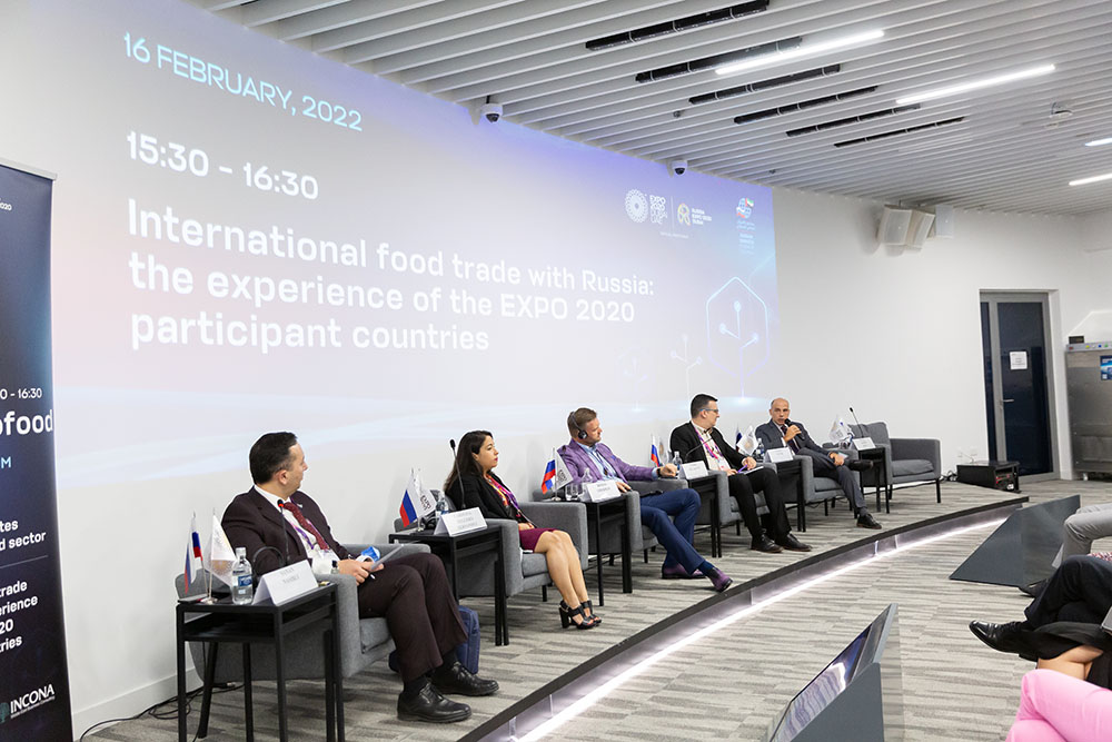 International food trade with Russia: the experience of the EXPO 2020 participant countries