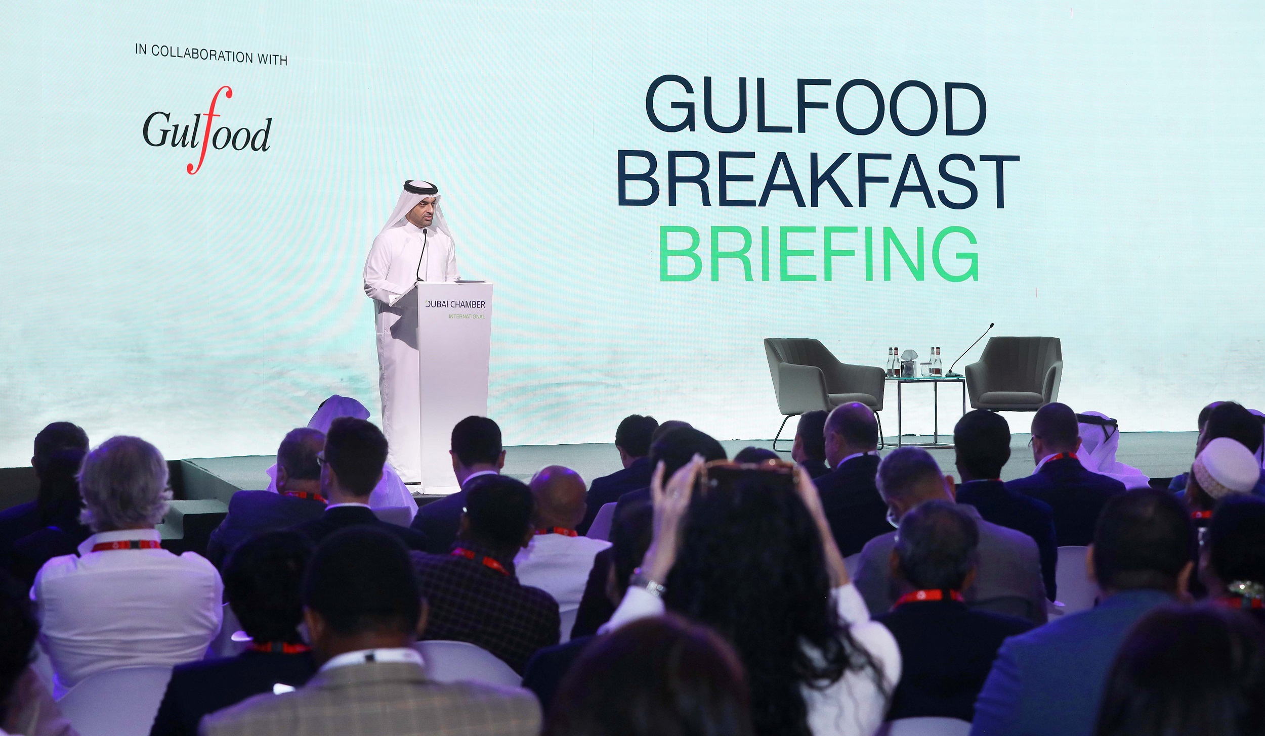 غرفة دبي العالمية تستعرض فرص وآفاق قطاع الأغذية خلال معرض “جلفود”